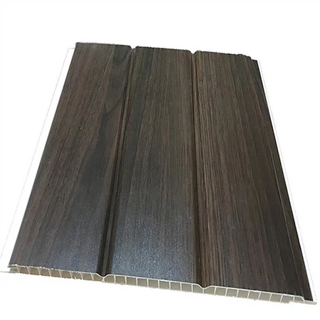 Dark Wooden PVC Ceiling Wall Panel